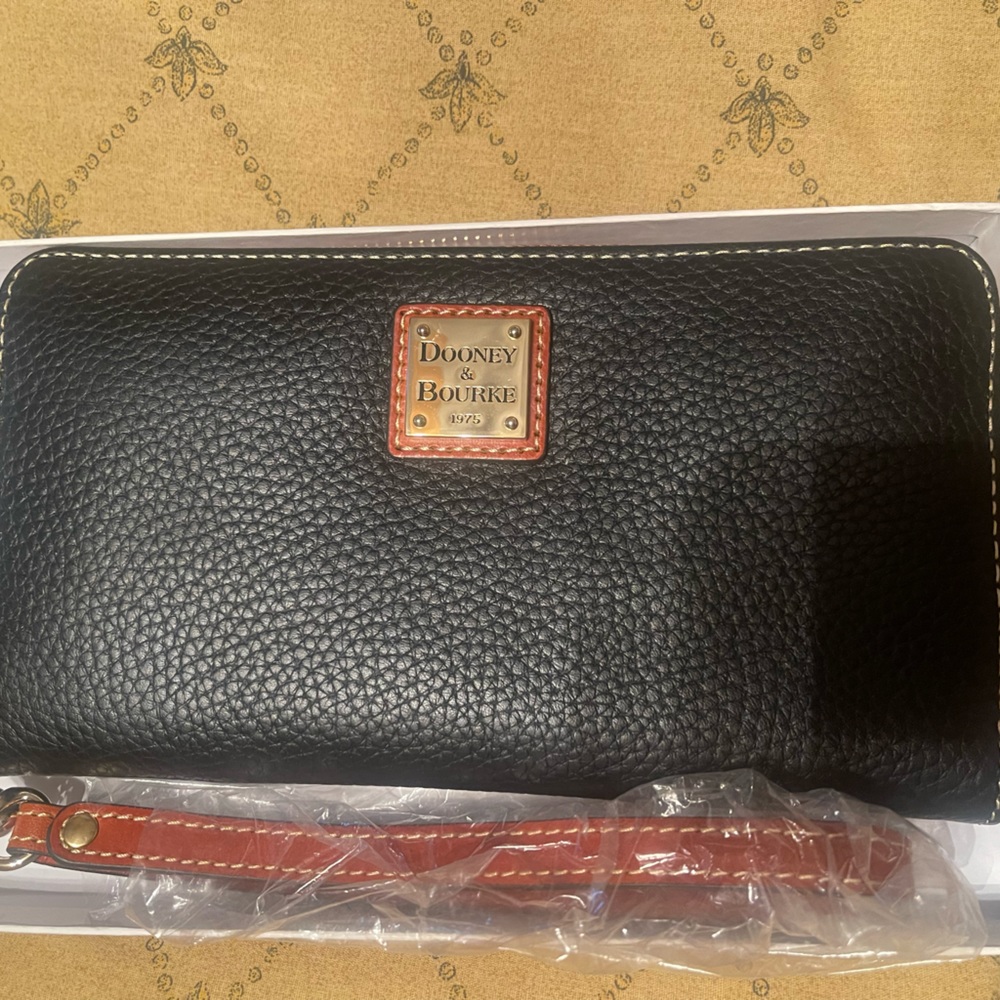 Brand New Never Used With Tags Dooney and Bourke Wristlet Wallet.